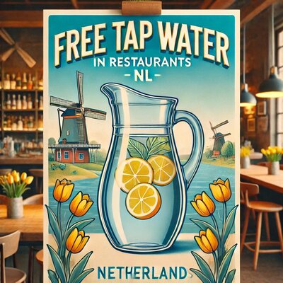 Free tap water at restaurants